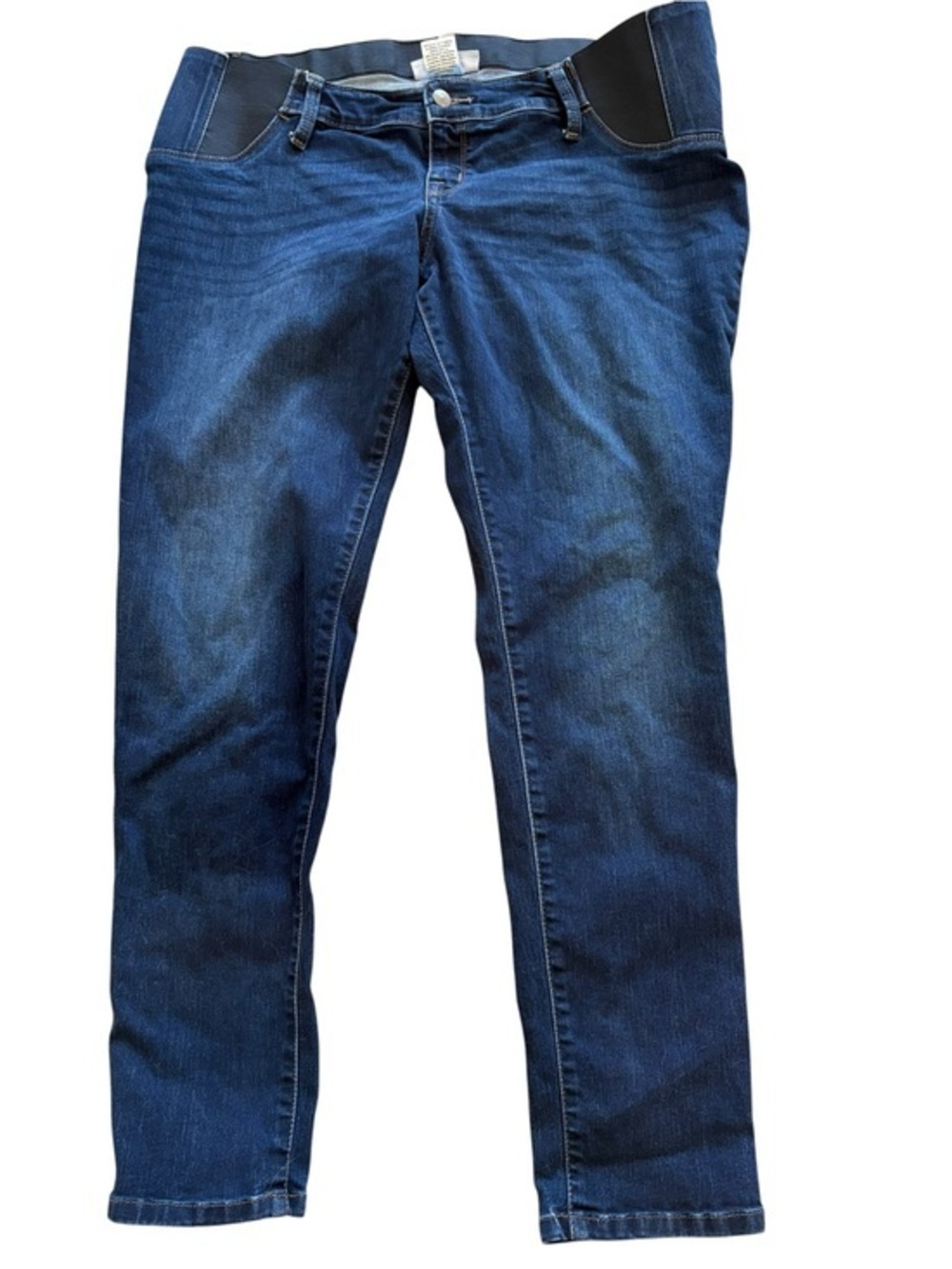 Men's Slim Straight Stretch Jeans in Dark Blue